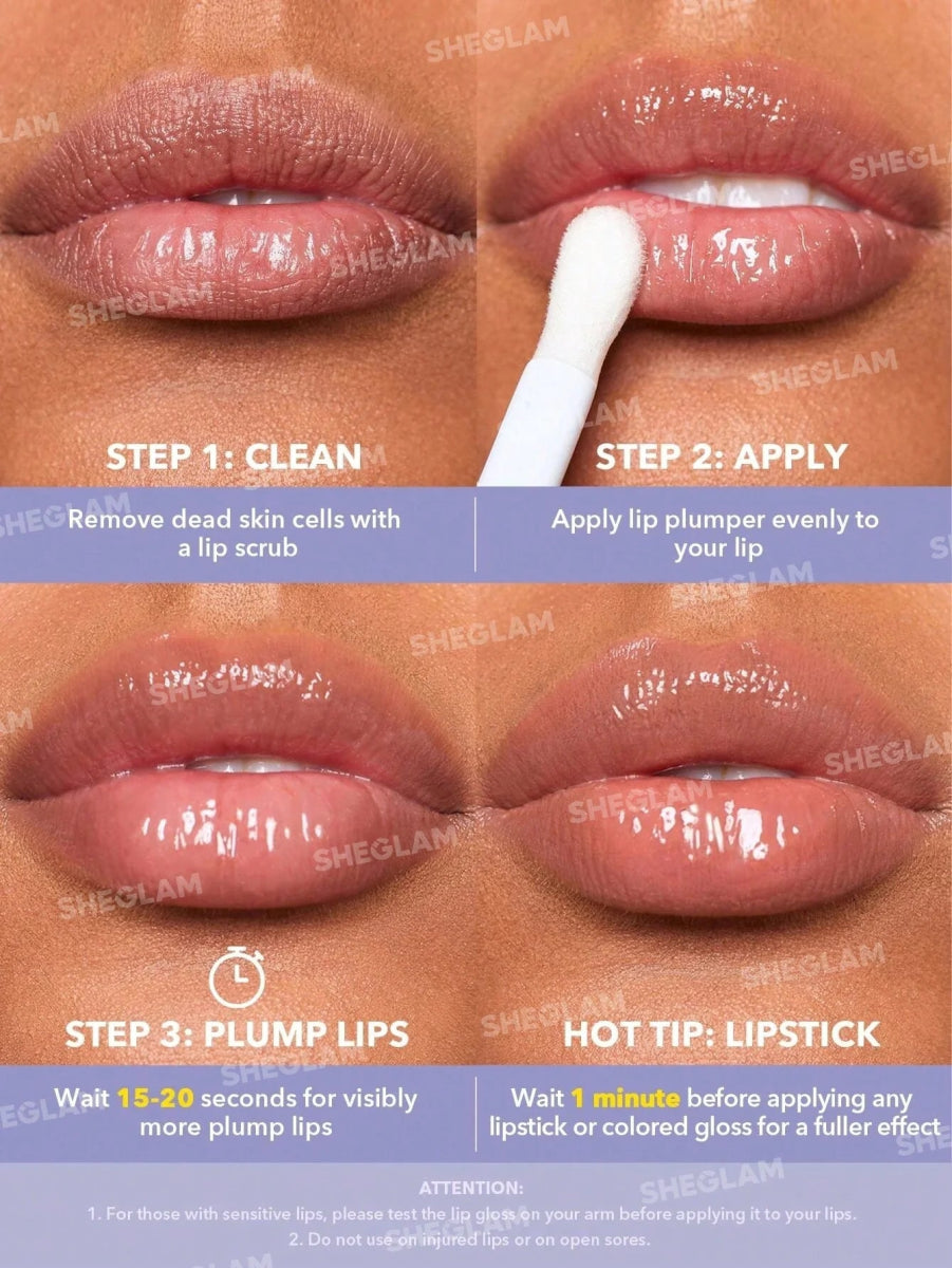 كلوس مكبر للشفاه شي غلام - Sheglam Hot Goss Plumping Lip Gloss - Oh Em Gee - Barbie.phar