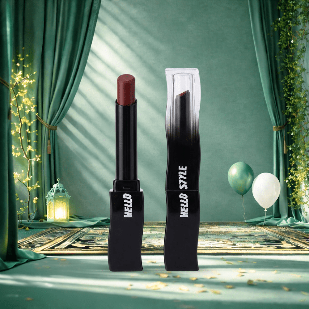 كلوس ستيك بلاك فيذر - هيلو ستايل | Hello Style Black Feather Glossy Lipstick - Barbie.phar