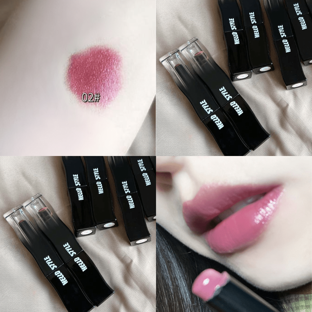 كلوس ستيك بلاك فيذر - هيلو ستايل | Hello Style Black Feather Glossy Lipstick - Barbie.phar