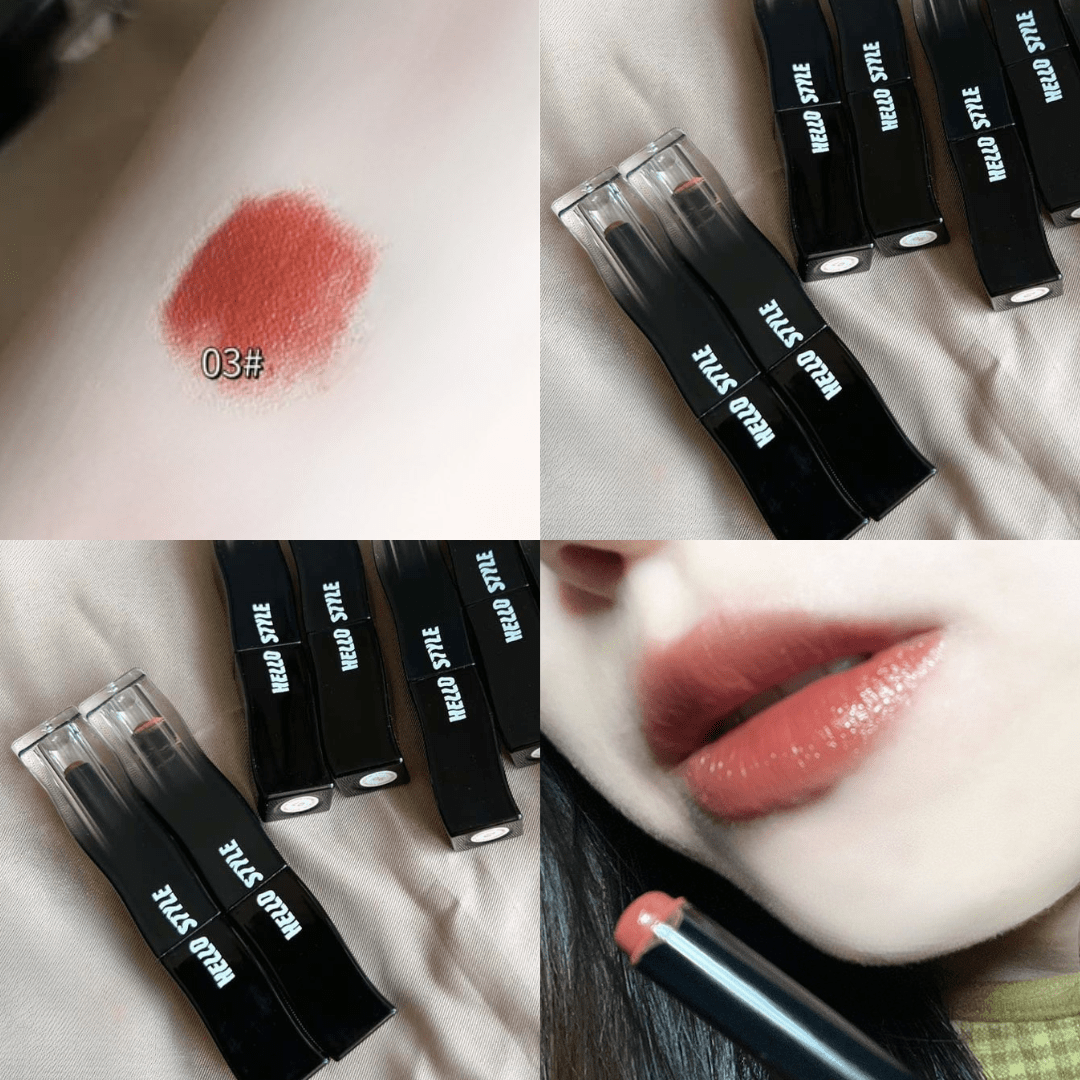 كلوس ستيك بلاك فيذر - هيلو ستايل | Hello Style Black Feather Glossy Lipstick - Barbie.phar