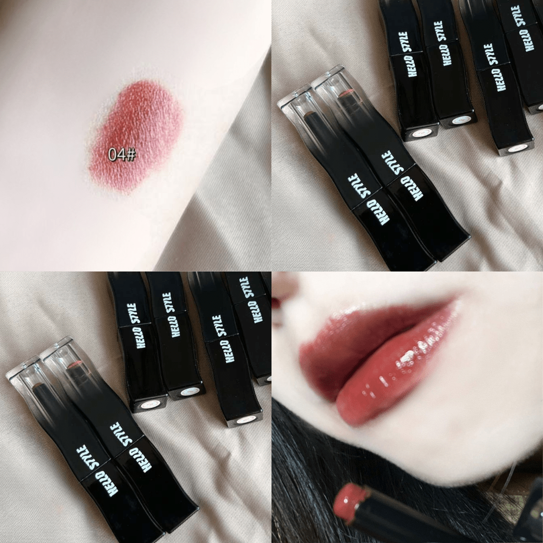 كلوس ستيك بلاك فيذر - هيلو ستايل | Hello Style Black Feather Glossy Lipstick - Barbie.phar