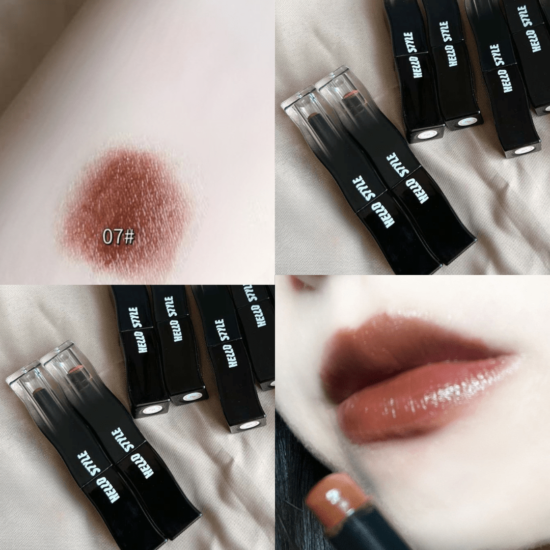 كلوس ستيك بلاك فيذر - هيلو ستايل | Hello Style Black Feather Glossy Lipstick - Barbie.phar