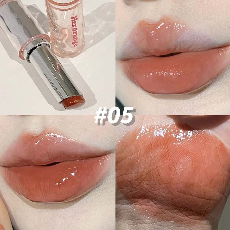 كلوس ستيك هيرو رينج | HERORANGE Pink Stain Glossy Lipstick - Barbie.phar
