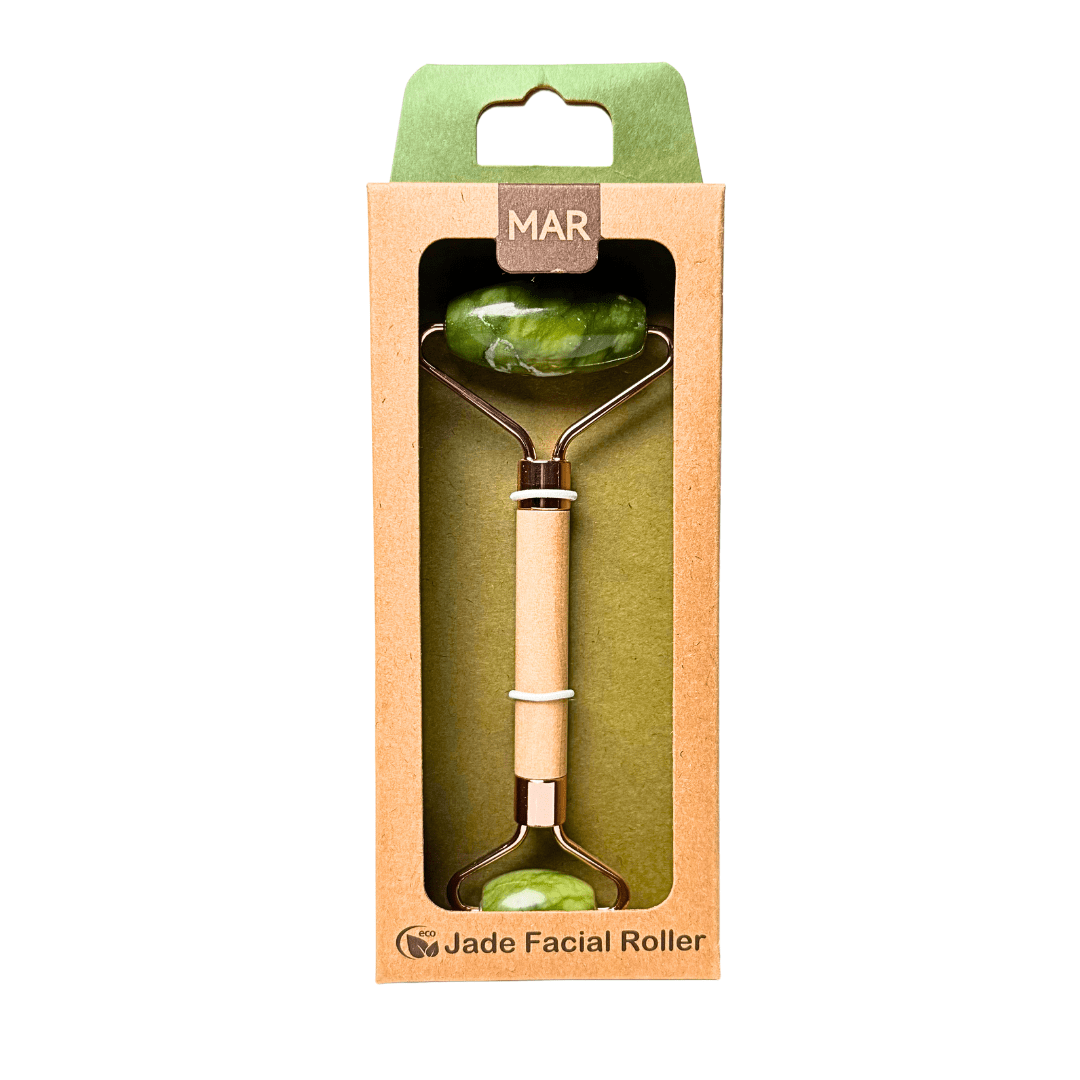 كواشا رولر خضراء للوجه | MAR Jade Facial Roller Green - Barbie.phar