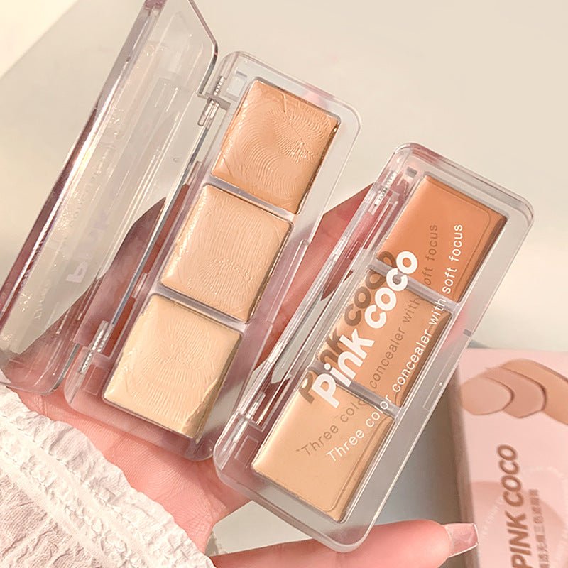 كونسيلر بنك كوكو الثلاثي | Pink Coco Three Color Concealer - Barbie.phar
