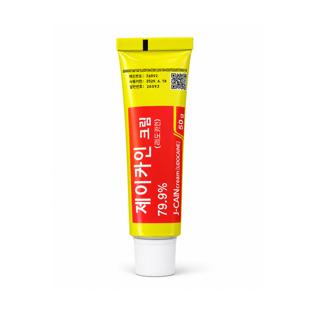 كريم المخدر الكوري 79.9% جي كين (ليدوكائين) صغير - 50غرام | J-CAIN Cream Lidocaine 79.9% - Barbie.phar