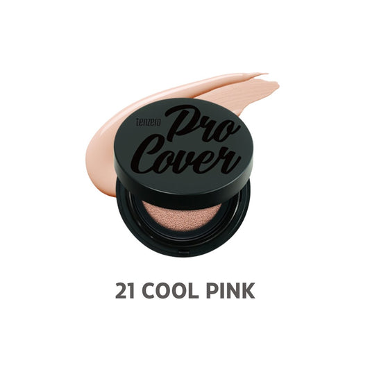 كريم اساس مع واقي شمس تنزيرو - 15غرام | Tenzero Pro Cover It Silk Skin Cushion Spf50 Pa++++ - Barbie.phar