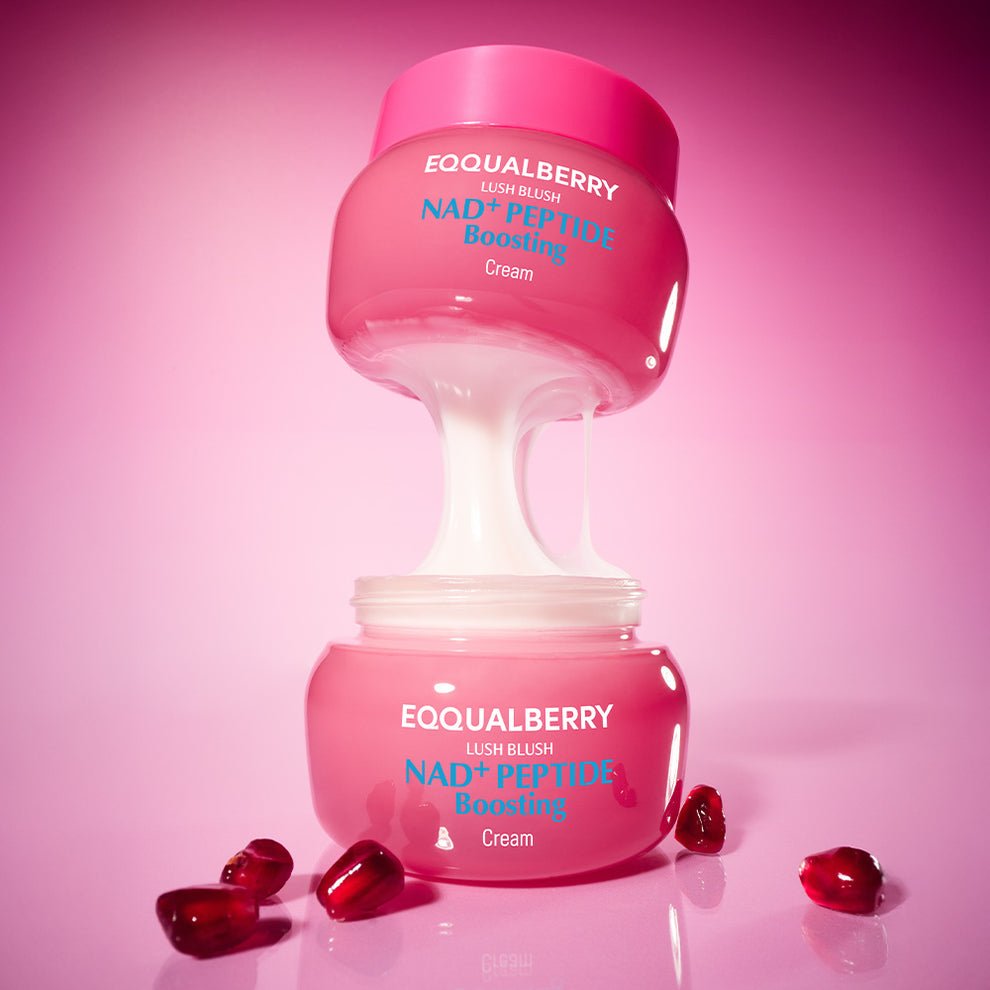 كريم بيبتايد ايكول بيري - 50مل | EqqualBerry lush blush nad+ peptide boosting cream - Barbie.phar