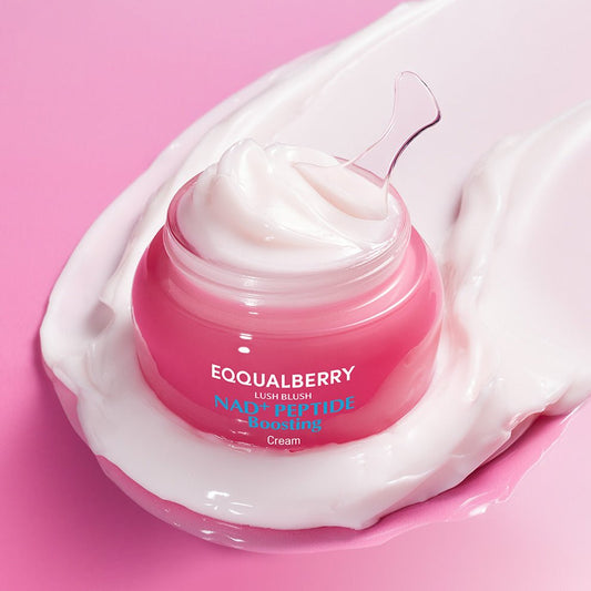 كريم بيبتايد ايكول بيري - 50مل | EqqualBerry lush blush nad+ peptide boosting cream - Barbie.phar