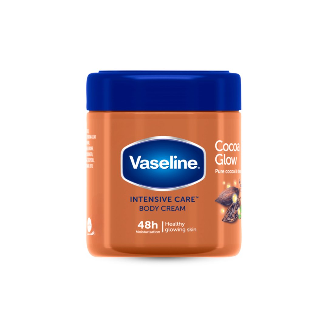 كريم فازلين للترطيب العميق - 400مل | Vaseline Intensive Care Body Cream - Barbie.phar