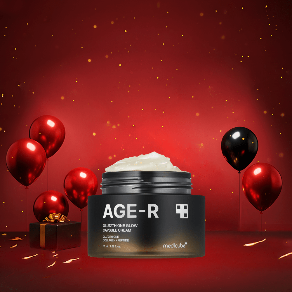 كريم غلوتاثيون ميدكيوب - 50مل | Medicube Age - R Glutathione Glow Capsule Cream - Barbie.phar