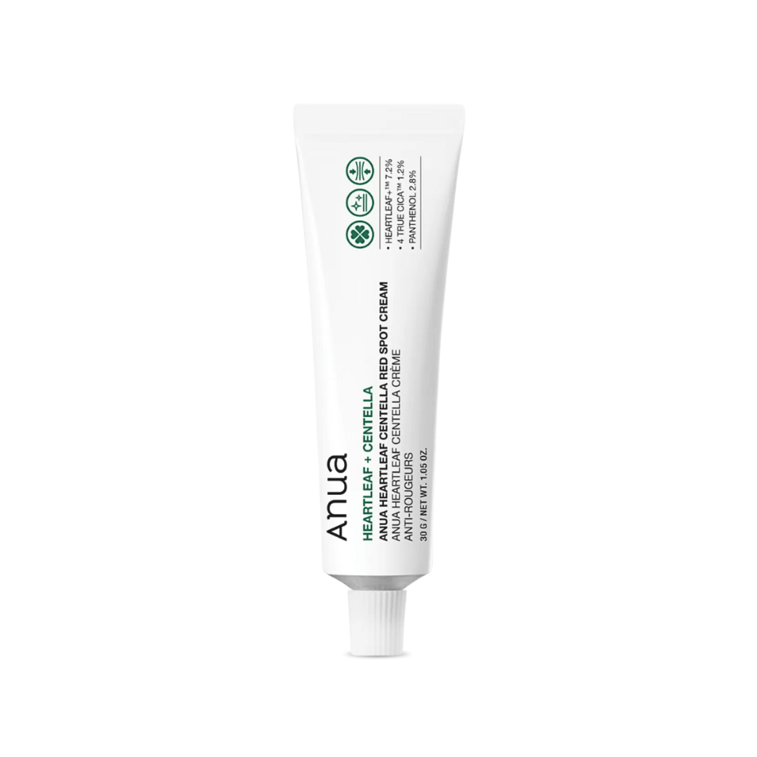 كريم هارتليف ريد سبوت انوا - 30غرام | Anua heartleaf centella red spot cream - Barbie.phar