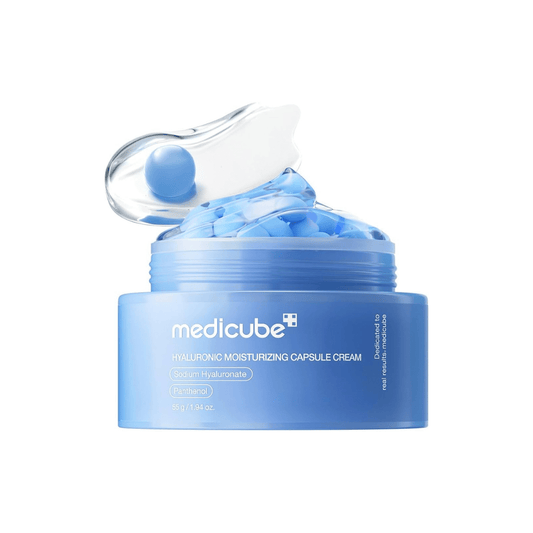 كريم كبسولات هيالورونيك ميدكيوب - 55غرام | Medicube Hyaluronic Moisturizing Capsule Cream - Barbie.phar