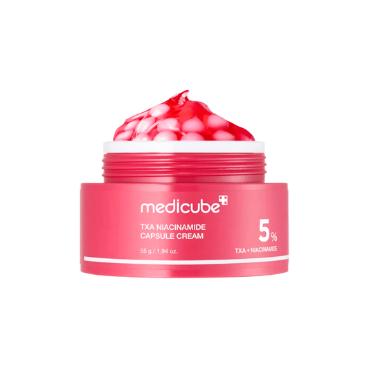 كريم كبسولات نياسينمايد ميدكيوب - 55غرام | Medicube txa + niacinamide 5% capsule cream - Barbie.phar