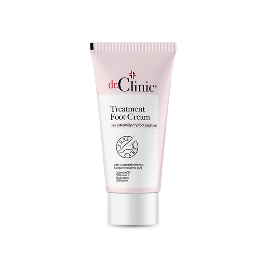 كريم معالج للقدم دكتور كلينك | Dr.clinic Treatment Foot Cream With Jojoba Oil - Barbie.phar