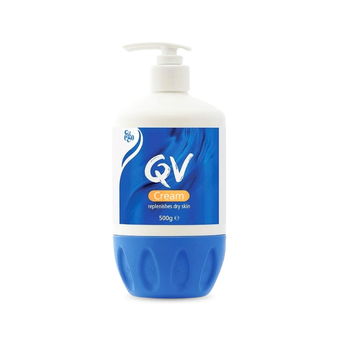 كريم مرطب كيو في للبشرة الجافة - 500غرام | QV Cream Replenishes Dry Skin - Barbie.phar