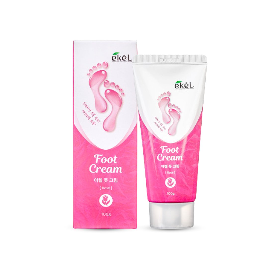 كريم روز للقدم ايكيل - 100غرام | Ekel Foot Cream Rose - Barbie.phar