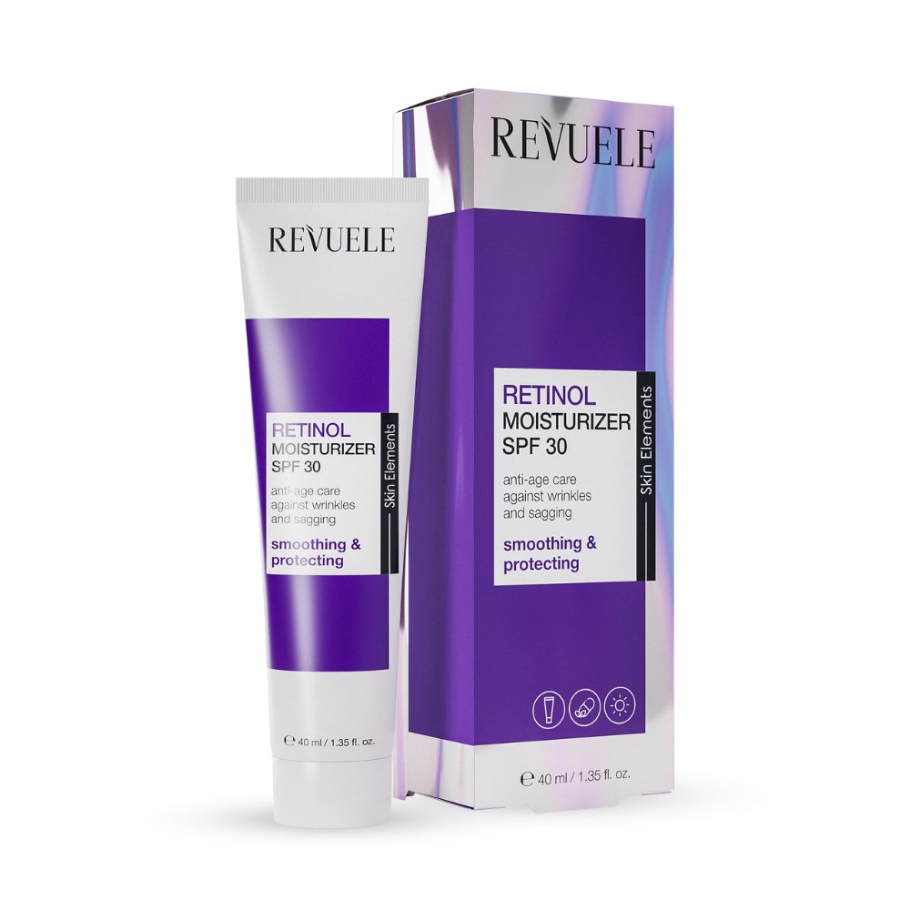 كريم ريتينول نهاري ريفولي - 40مل | Revuele Retinol Moisturizing Face Cream SPF30 - Barbie.phar