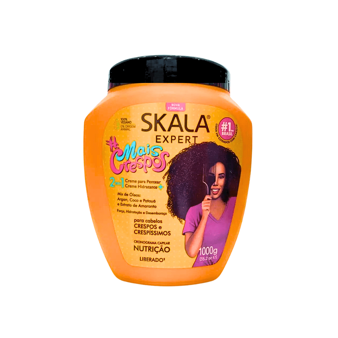 كريم تصفيف الشعر الكيرلي سكالا - 1000غرام | Skala expert mais crespos 2 in 1 creme - Barbie.phar