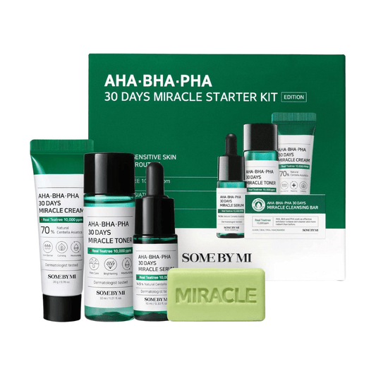 كت المعجزة سم باي مي | Some By Mi AHA - BHA - PHA 30 Days Miracle AC SOS Kit - Barbie.phar