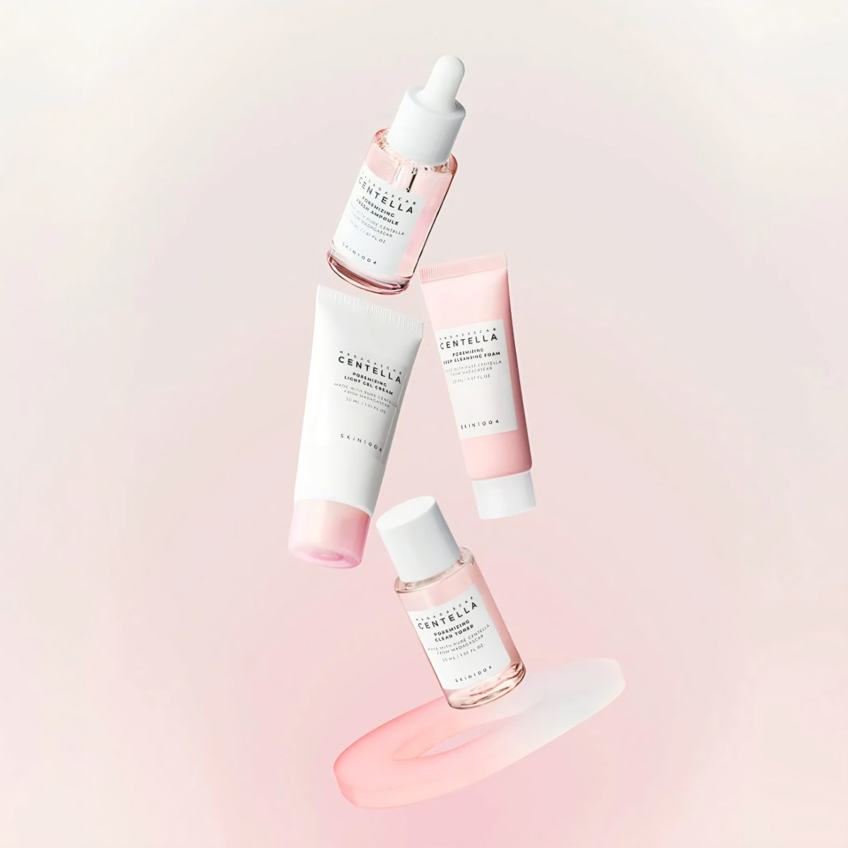 كت تقليص المسام للسفر سينتيلا مدغشقر | SKIN1004 madagascar centella poremizing travel kit - Barbie.phar