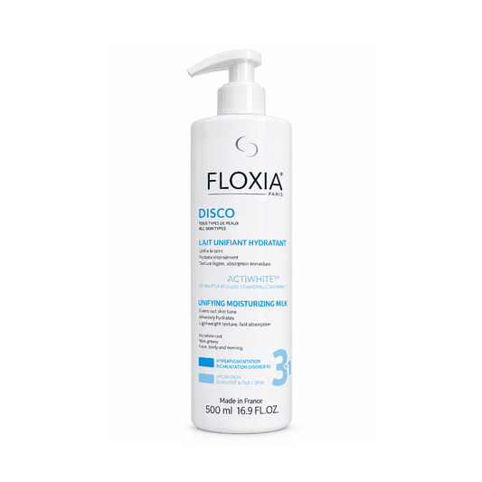 لوشن فلوكسيا لتوحيد البشرة - 500مل | Floxia Unifying Moisturizing Milk - Barbie.phar