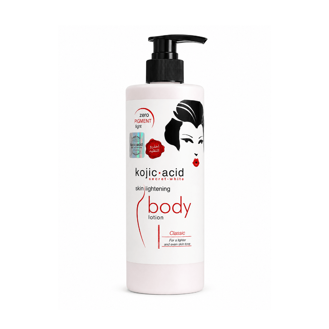 لوشن مرطب و مبيض للجسم كوجيك اسيد - 500مل | Kojic.acid skin lightening body lotion - Barbie.phar