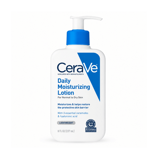 لوشن مرطب سيرافي للجافة والعادية -237 مل | Cerave Daily Moisturizing Lotion 237ml For Normal To Dry Skin - Barbie.phar