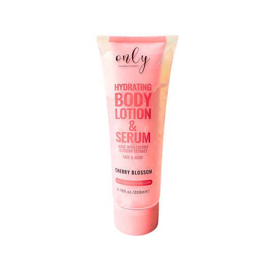لوشن وسيروم للجسم بالكرز اونلي - 200مل | Only Hydrating body lotion & serum with cherry blossom extract - Barbie.phar