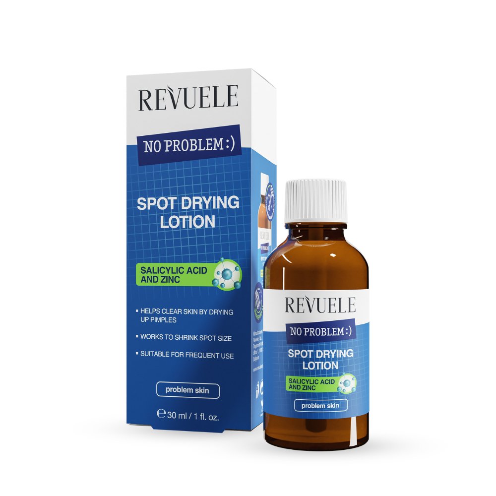 لوشن سالسليك اسيد والزنك ريفولي - 30مل | Revuele Spot Drying Lotion Salicylic Acid & Zinc - Barbie.phar