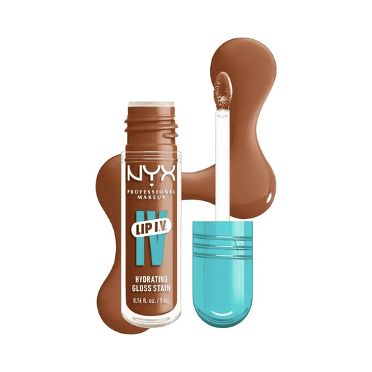 ليب كلوس درجة (03) ان واي اكس - 5مل | NYX lip IV hydrating gloss (03) splashn spice - Barbie.phar