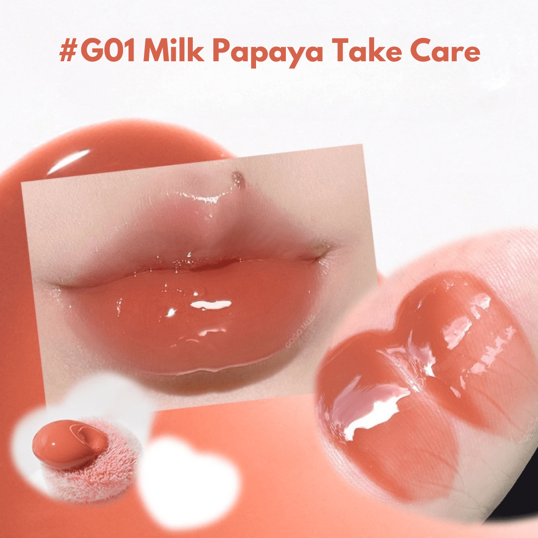 ليب كلوس جيلي كوكوتيل | GOGOTALES Small Ball Water Gloss Mirror Lip Glaze - Barbie.phar