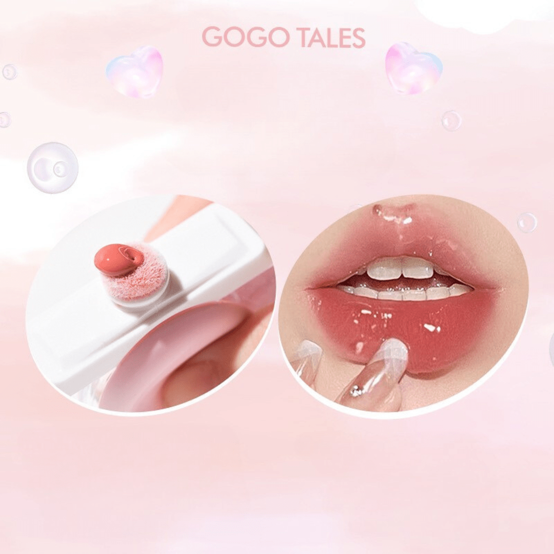 ليب كلوس جيلي كوكوتيل | GOGOTALES Small Ball Water Gloss Mirror Lip Glaze - Barbie.phar