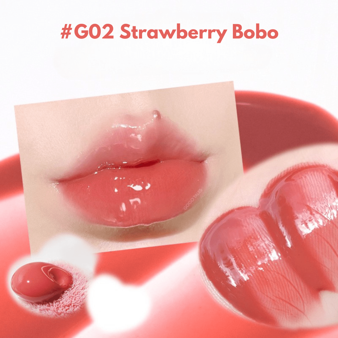 ليب كلوس جيلي كوكوتيل | GOGOTALES Small Ball Water Gloss Mirror Lip Glaze - Barbie.phar