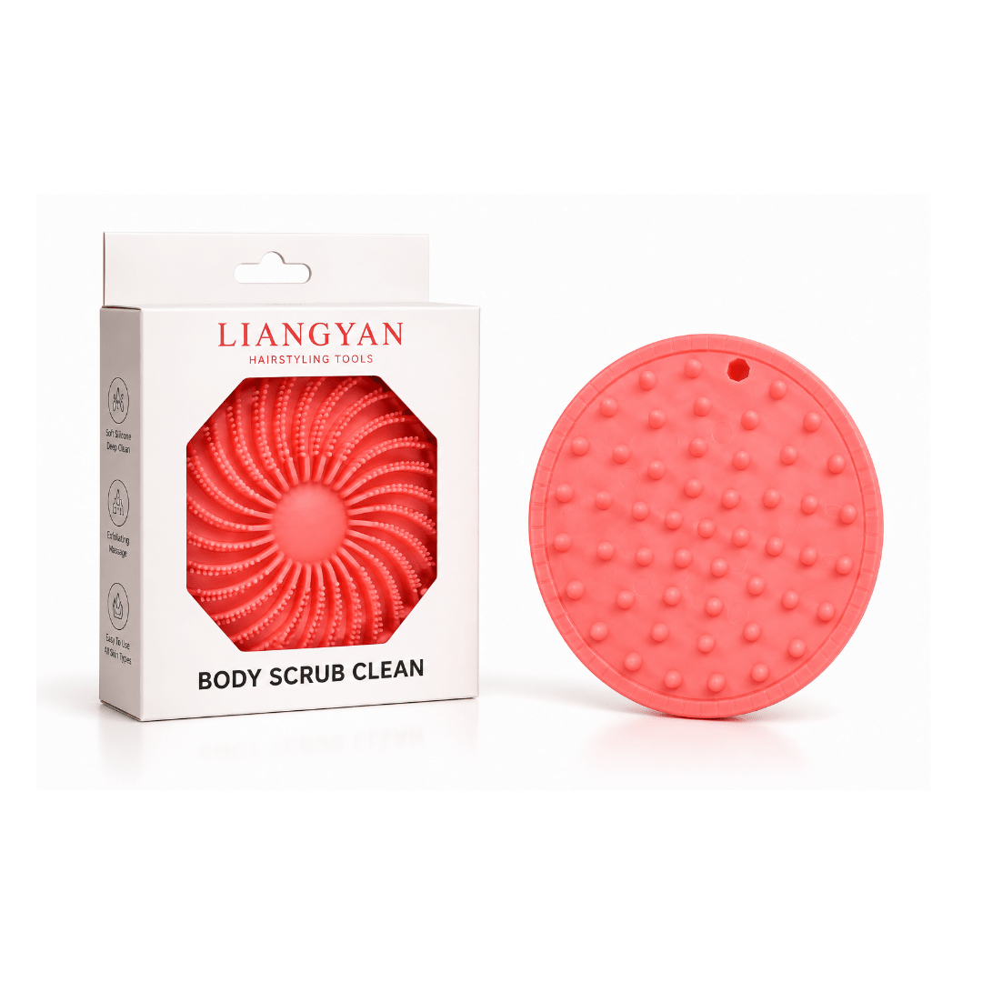 ليفة سيليكون مزدوجة | LIANGYAN Body Scrub Clean - Barbie.phar