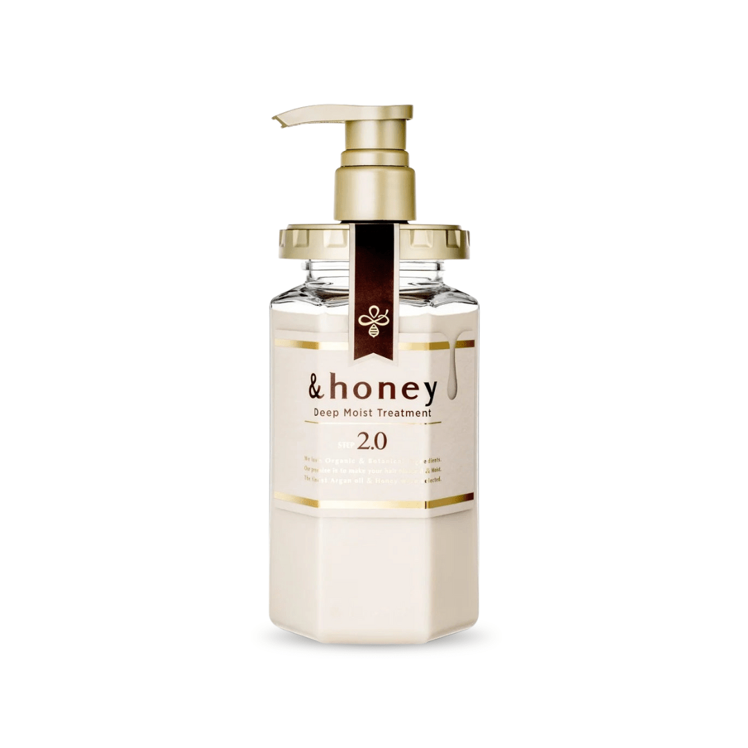 معالج العسل والارغان للشعر اند هوني - 440مل | Honey deep moist treatment - Barbie.phar
