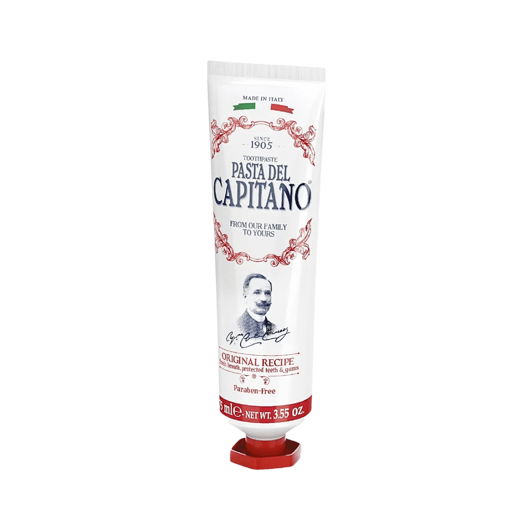 معجون اسنان اوريجنال ديل كابيتانو - 75مل | Pasta del capitano original recipe toothpaste - Barbie.phar