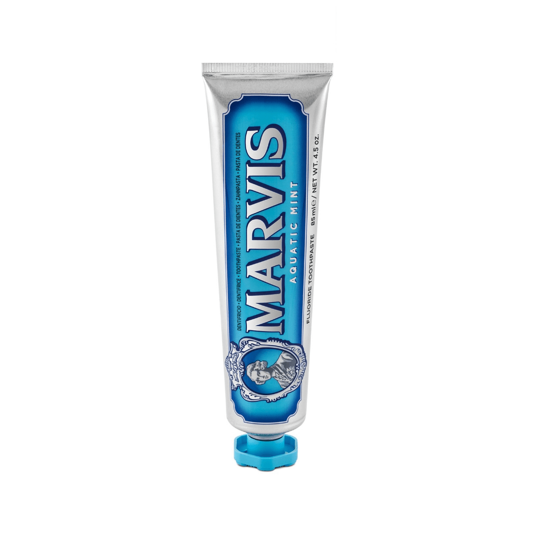 معجون اسنان بالنعناع المائي مارفس - 85مل | Marvis aquatic mint toothpaste - Barbie.phar