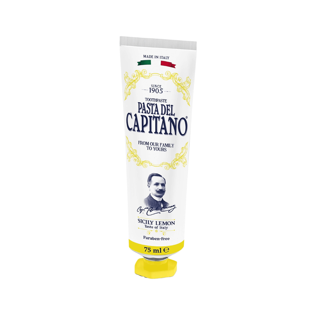 معجون اسنان ليمون ديل كابيتانو - 75مل | Pasta del capitano sicily lemon toothpaste - Barbie.phar