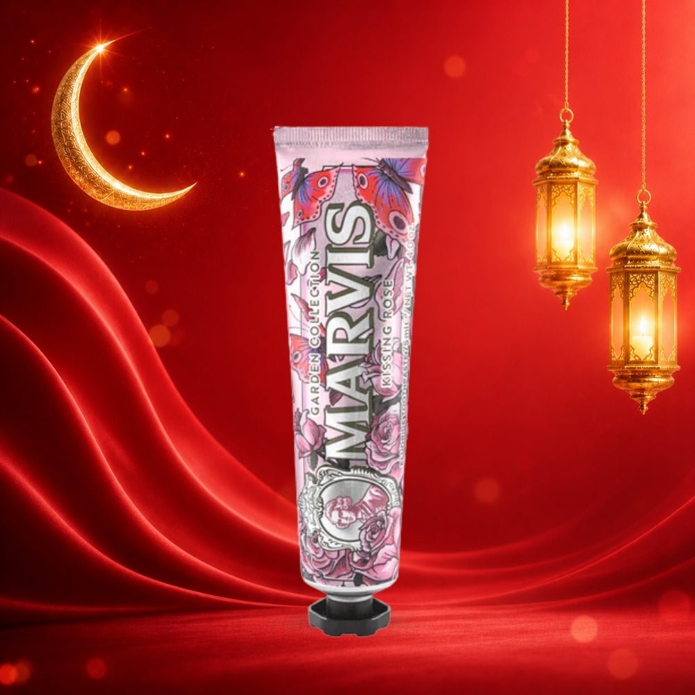 معجون اسنان روز مارفس - 75مل | Marvis kissing rose toothpaste - Barbie.phar