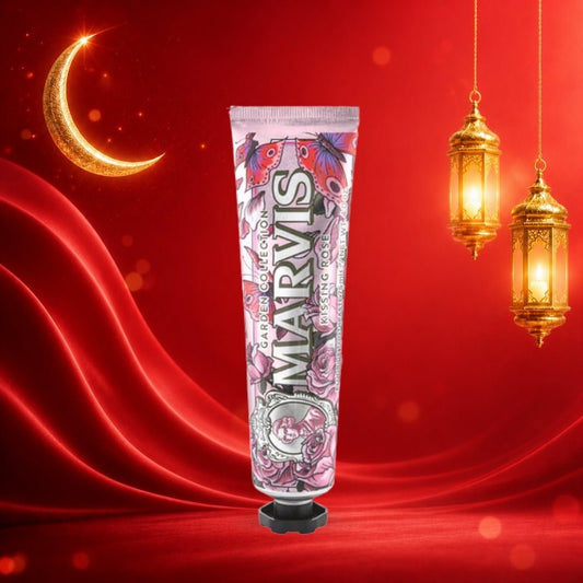 معجون اسنان روز مارفس - 75مل | Marvis kissing rose toothpaste - Barbie.phar