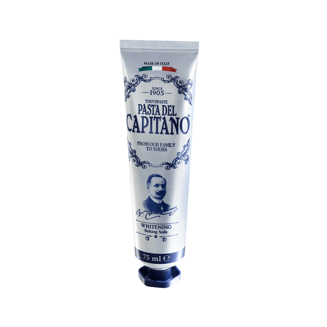 معجون اسنان صودا ديل كابيتانو - 75مل | Pasta del capitano whitening baking sodatoothpaste - Barbie.phar
