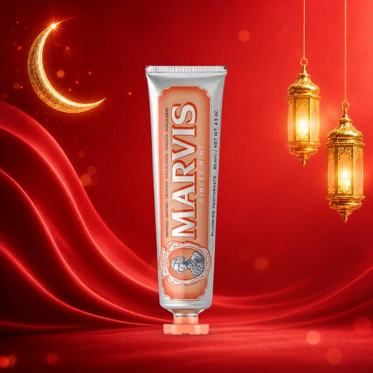 معجون اسنان زنجبيل ونعناع مارفس - 85مل | Marvis ginger mint toothpaste - Barbie.phar