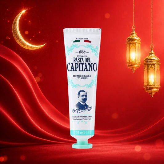معجون حماية الاسنان من التسوس ديل كابيتانو - 75مل | Pasta del capitano caries protection toothpaste - Barbie.phar