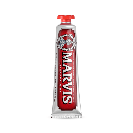 معجون اسنان بالقرفة والنعناع مارفس - 85مل | Marvis Cinnamon Mint Toothpaste - Barbie.phar