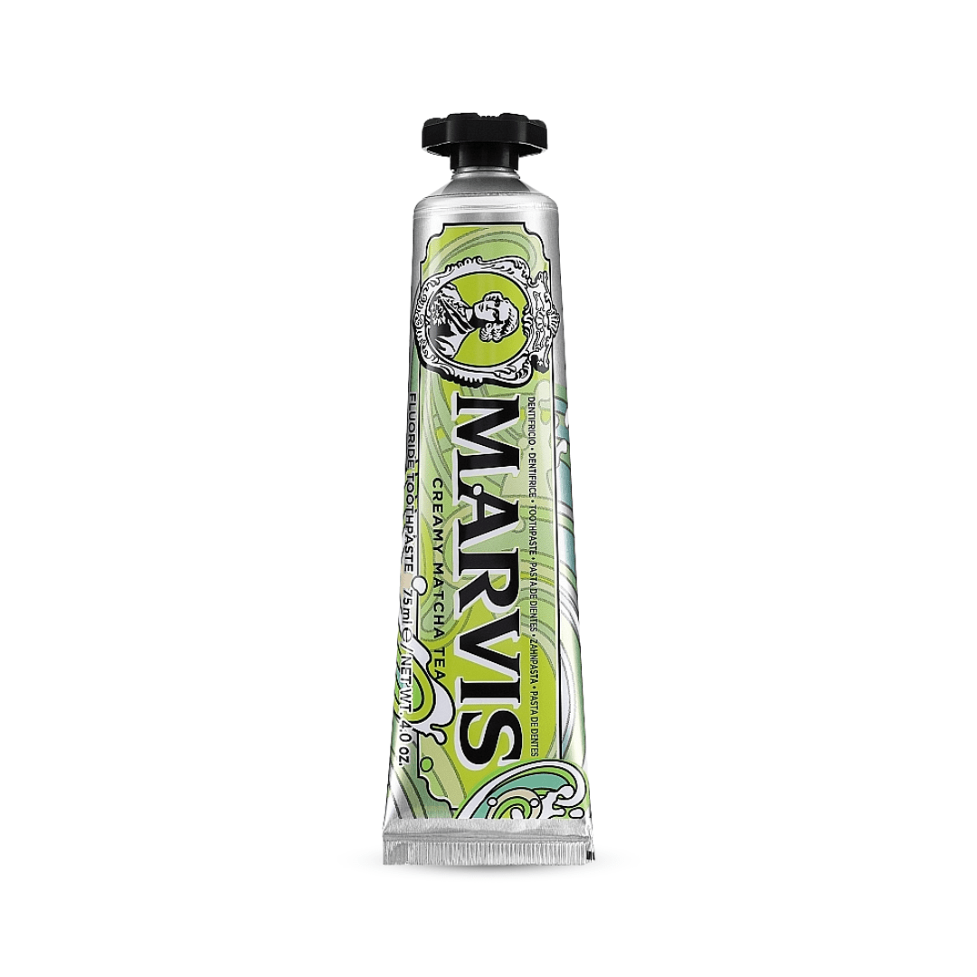 معجون اسنان بالماتشا مارفس - 85مل | Marvis Creamy& Matcha Tea Toothpaste - Barbie.phar