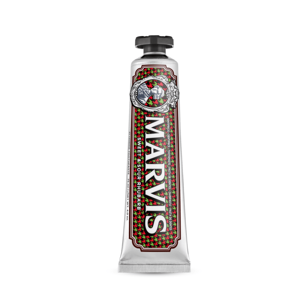 معجون اسنان بالراوند الحلو والحامض مارفس - 85مل | Marvis Sweet & Sour Rhubarb Toothpaste - Barbie.phar