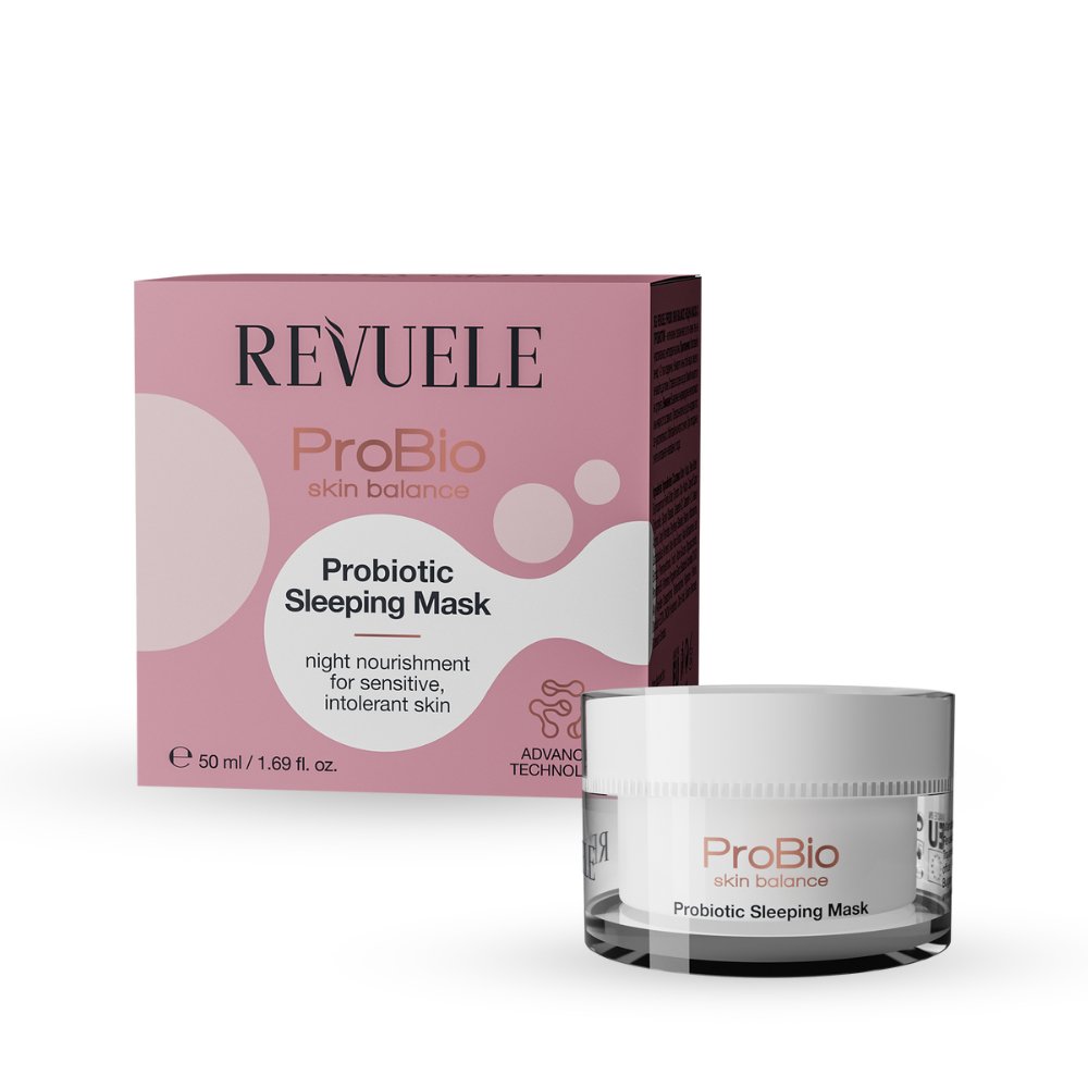 ماسك النوم للوجه ريفولي - 50مل | Revuele Probio Skin Balance Probiotic Sleeping Face Mask - Barbie.phar