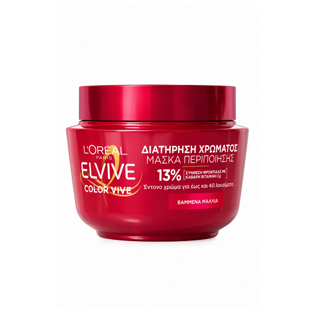 ماسك للعناية بالشعر المصبوغ لوريال - 300مل | L'Oreal color vive hair mask - Barbie.phar