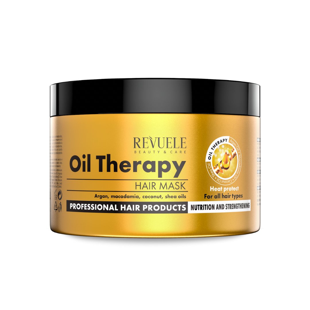 ماسك ريفولي للشعر - 500مل | Revuele Oil Therapy Hair Mask - Barbie.phar